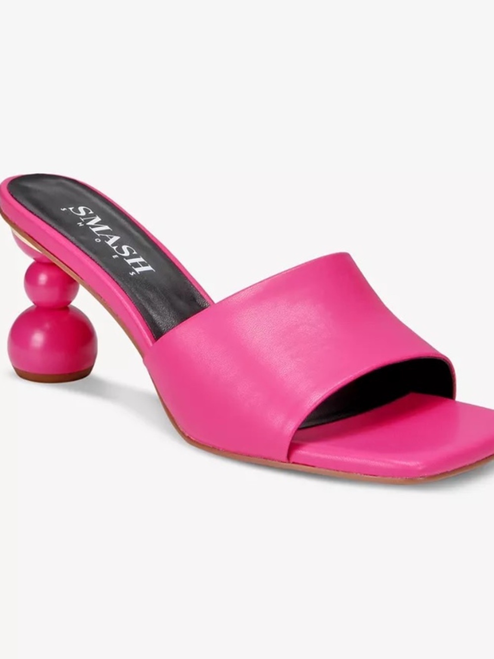 SMASH Shoes Women's Aria Bubble Heeled Dress Sandals